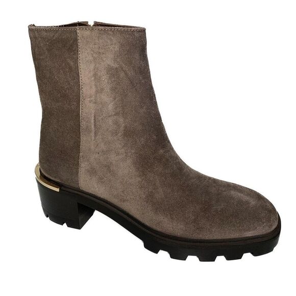 Jimmy Choo Shoes - Jimmy Choo Melodie 35mm Boot EU 39 US 9 Grey Lug Sole Platform Heeled Booties